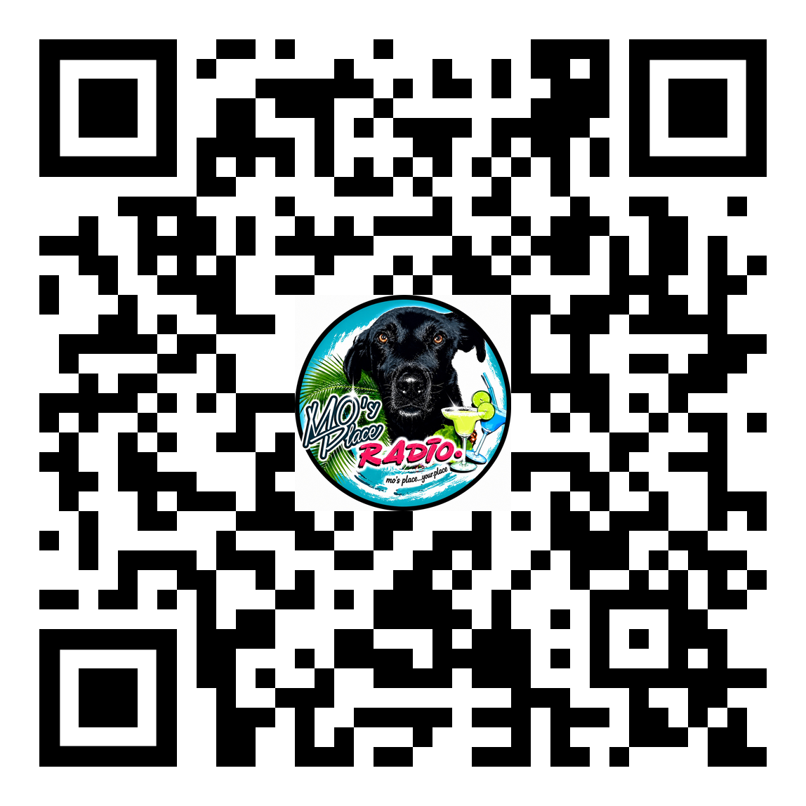 QR code for Mo's Place Radio