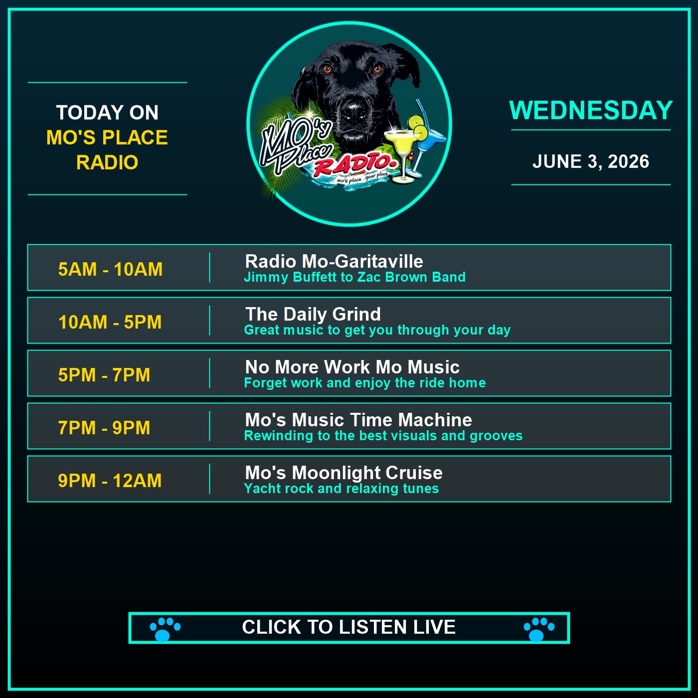 Today's Schedule