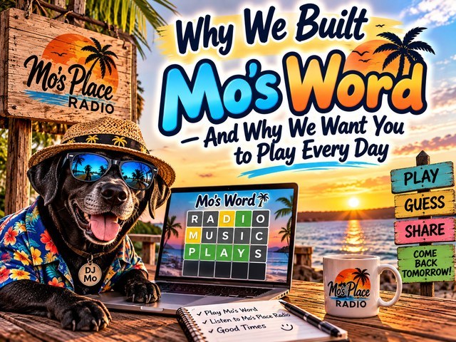 Why We Built Mo's Word — And Why We Want You to Play Every Day